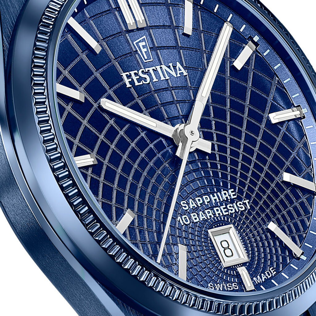 Montre Festina Swiss Made Rive  - Montres suisses Homme | Histoire d&rsquo;Or
