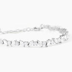 Bracelet Riviere Argent Blanc Shiny Nights Oxyde De Zirconium - Bracelets Femme | Histoire d&rsquo;Or