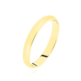 Alliance Aphrodite Demi Jonc Bombe Or Jaune - Alliances Famille | Histoire d’Or