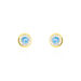 Boucles D'oreilles Amazone Or Jaune Email Strass - Clous d'oreilles Femme | Histoire d’Or
