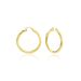 Créoles Or Jaune Torsadé - Boucles d'oreilles créoles Femme | Histoire d’Or