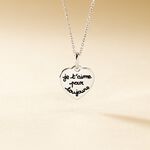 Pendentif Mayliss Argent Blanc - Pendentifs Femme | Histoire d&rsquo;Or