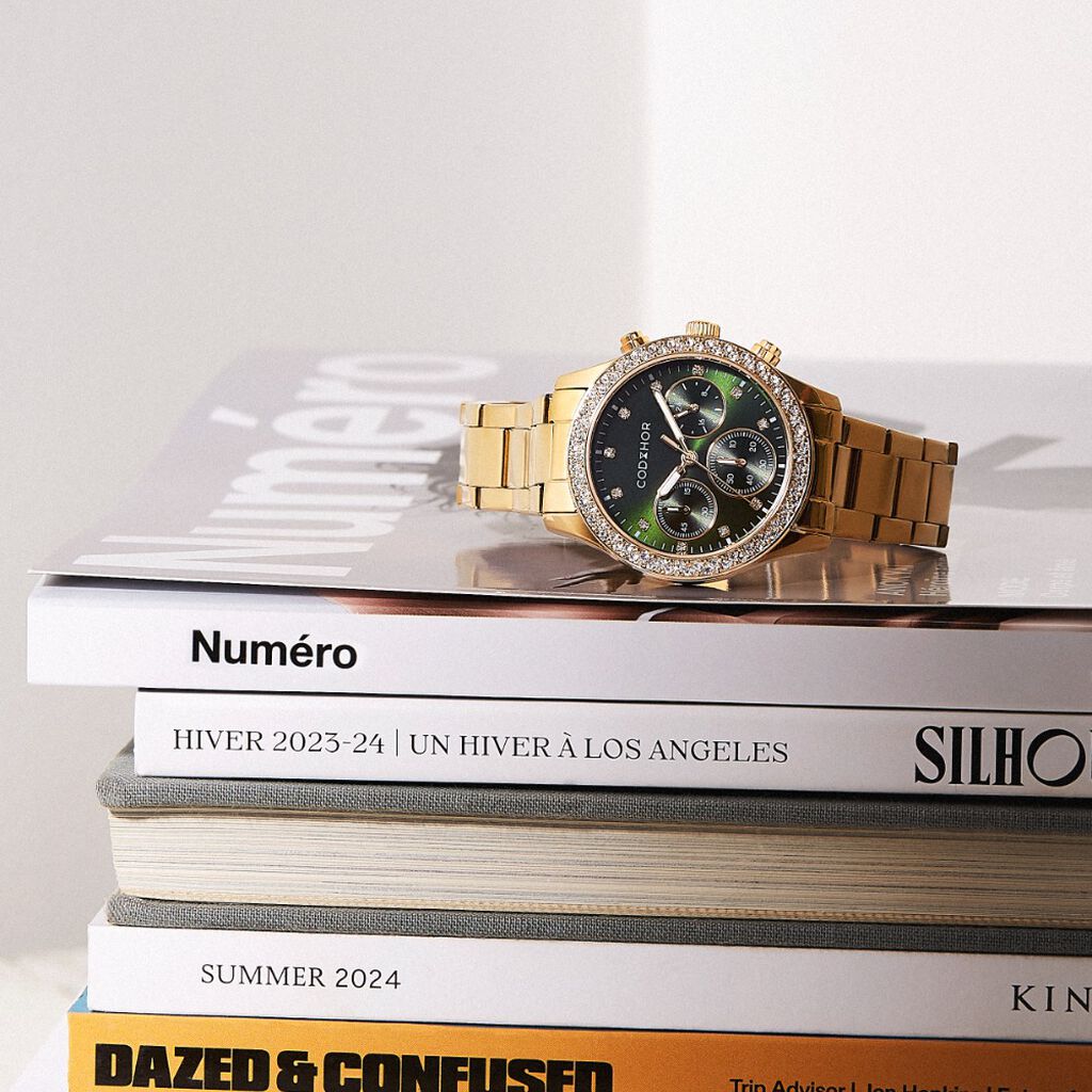 Montre Codhor Julia Vert - Montres Femme | Histoire d’Or
