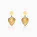Boucles D'oreilles Pendantes Hyacinth Acier Jaune - Boucles d'oreilles fantaisie Femme | Histoire d’Or