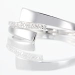 Bague Ainhoa Or Blanc Diamant - Bagues avec pierre Femme | Histoire d&rsquo;Or