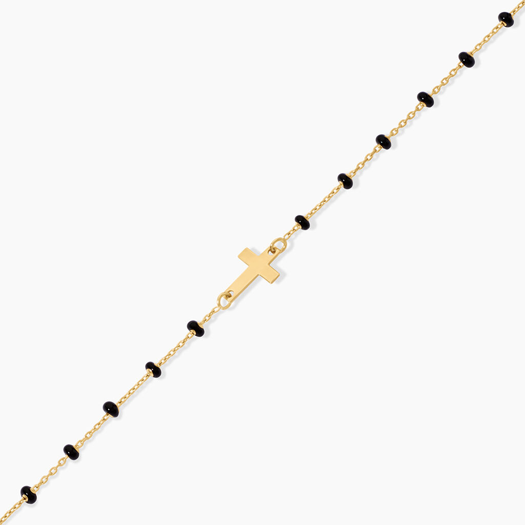 Bracelet Krystle Argent Dor&eacute; A L'Or 750/1000 - Bijoux sans pierre Femme | Histoire d&rsquo;Or