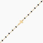 Bracelet Krystle Argent Dor&eacute; A L'Or 750/1000 - Bijoux sans pierre Femme | Histoire d&rsquo;Or