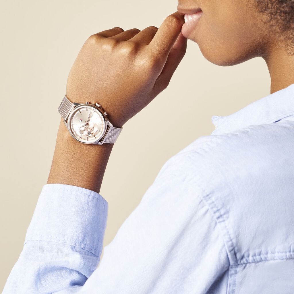 Montre Tommy Hilfiger Rose - Montres Femme | Histoire d’Or