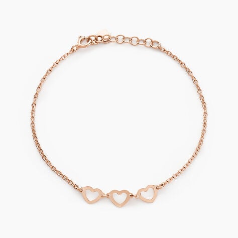 Bracelet Trinity Argent Rose - Bracelets Femme | Histoire d’Or