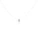Collier Nylon Argent Blanc Oxyde - Colliers fantaisie Femme | Histoire d’Or