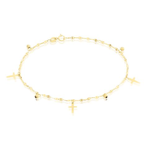 Bracelet Vitus Or Jaune - Pendentifs Baptême Famille | Histoire d’Or