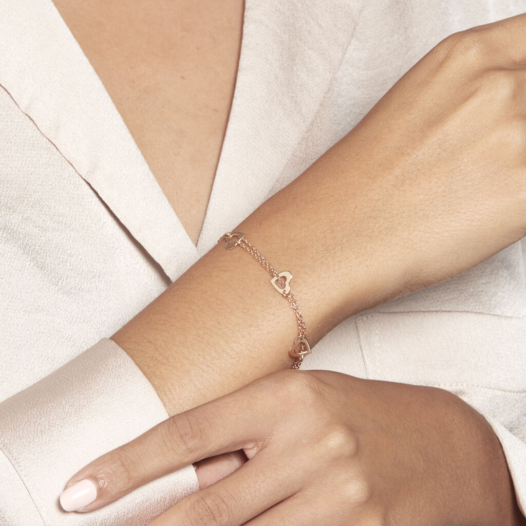 Bracelet Argent Rose Suzy - Bracelets Femme | Histoire d’Or