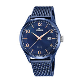 Montre Lotus Minimalist Bleu - Montres Homme | Histoire d’Or