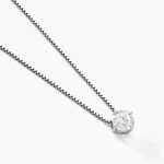 Collier Giulya Argent Blanc Oxyde De Zirconium - Colliers fantaisie Femme | Histoire d&rsquo;Or