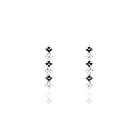 Bijoux D'oreilles Bredig Argent Oxyde De Zirconium - Boucles d'oreilles fantaisie Femme | Histoire d’Or