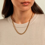 Collier Emelina Acier Jaune - Bijoux sans pierre Femme | Histoire d&rsquo;Or