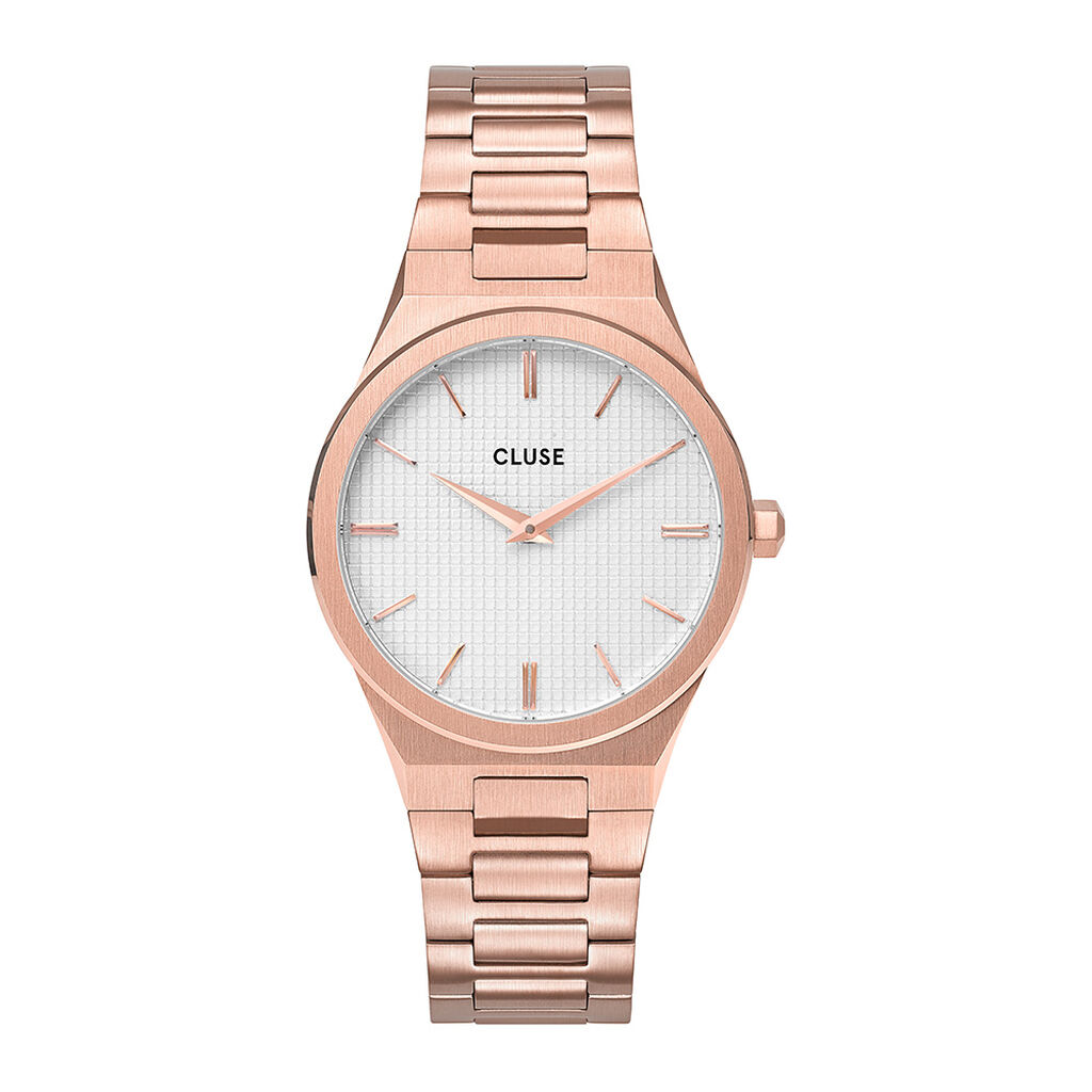Montre Cluse Vigoureux Blanc - Montres Femme | Histoire d&rsquo;Or