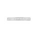 Alliance Dionysa Or Blanc Diamant - Alliances Femme | Histoire d’Or