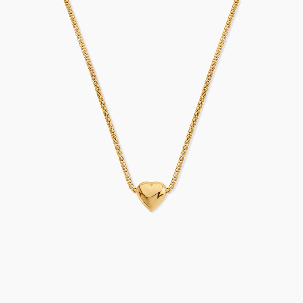 Collier Meggie Argent Dor&eacute; A L'Or 750/1000 - F&ecirc;te des m&egrave;res Femme | Histoire d&rsquo;Or