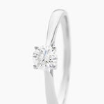 Bague Solitaire One Or Blanc Diamant - Bagues solitaires Femme | Histoire d&rsquo;Or