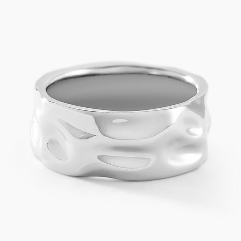 Bague Positano Acier Blanc - Bagues fantaisie Homme | Histoire d’Or