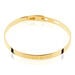 Bracelet Jonc Gravita Argent Jaune - Bracelets joncs Femme | Histoire d’Or