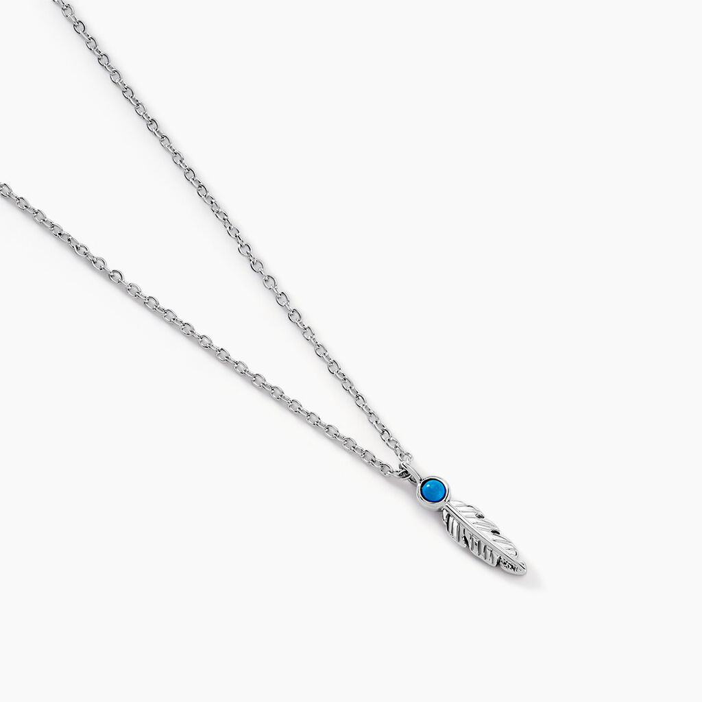 Collier Nahara Argent Blanc Oxyde De Zirconium - Colliers fantaisie Femme | Histoire d’Or