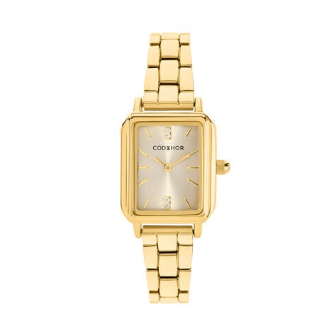 Montre Codhor Eleonia 2 Dor&eacute; - Montres Femme | Histoire d&rsquo;Or