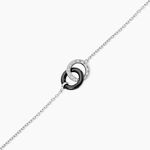 Bracelet Dina Argent Blanc C&eacute;ramique Et Oxyde De Zirconium - Bracelets Femme | Histoire d&rsquo;Or