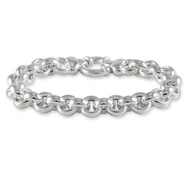 Bracelet Carola Maille Jaseron Argent Blanc - Bracelets chaîne Femme | Histoire d’Or