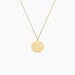 Collier Benedicte Message Or Jaune - Colliers Baptême Enfant | Histoire d’Or