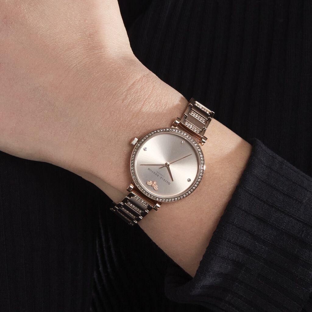 Montre Olivia Burton Belgrave Rose - Montres Femme | Histoire d’Or