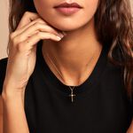 Pendentif Cornell Or Jaune Oxyde De Zirconium - Pendentifs Bapt&ecirc;me Famille | Histoire d&rsquo;Or