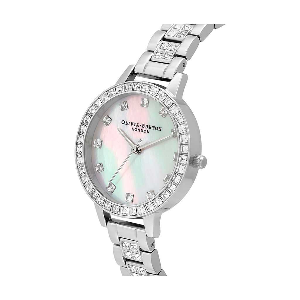 Montre Olivia Burton Treasure Nacre Blanche - Montres Femme | Histoire d&rsquo;Or
