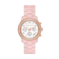 Montre Michael Kors Runway Blanc