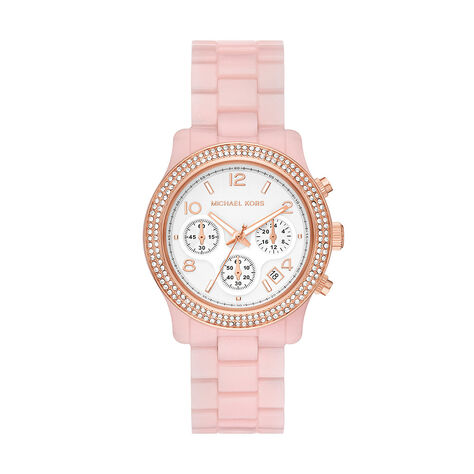 Montre Michael Kors Runway Blanc - Montres Femme | Histoire d’Or