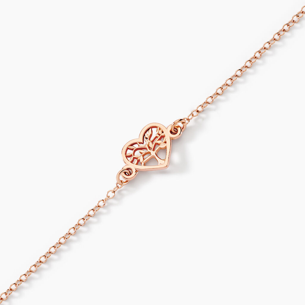 Bracelet Elwenn Argent Rose - F&ecirc;te des m&egrave;res Femme | Histoire d&rsquo;Or