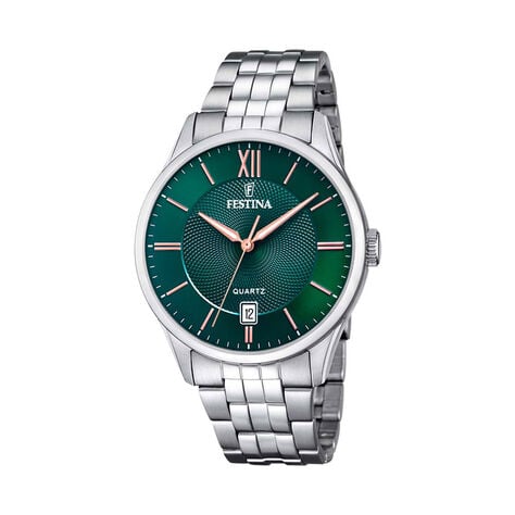 Montre Festina Classics Vert - Montres Homme | Histoire d&rsquo;Or