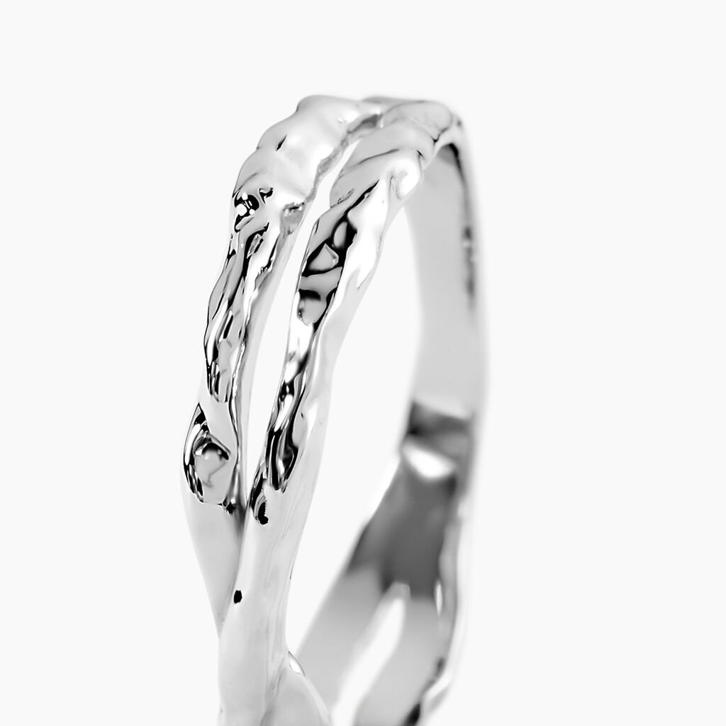 Bague Paros Argent Blanc - Bagues fantaisie Femme | Histoire d&rsquo;Or