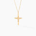 Pendentif Damian Croix Or Jaune - Pendentifs Baptême Unisex | Histoire d’Or