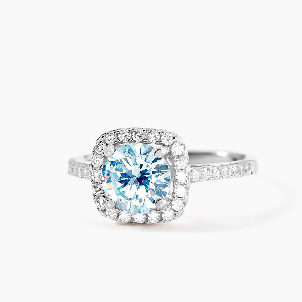 Bague Soa Argent Blanc Oxyde De Zirconium - Nos coups de cœur Femme | Histoire d’Or