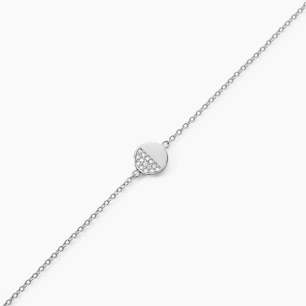 Bracelet Argent Viviano Oxydes De Zirconium - Bracelets Femme | Histoire d&rsquo;Or