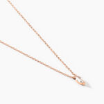 Collier Giulette Argent Rose Oxyde De Zirconium - Colliers fantaisie Femme | Histoire d&rsquo;Or