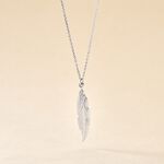 Collier Violka Argent Blanc - Colliers fantaisie Femme | Histoire d&rsquo;Or