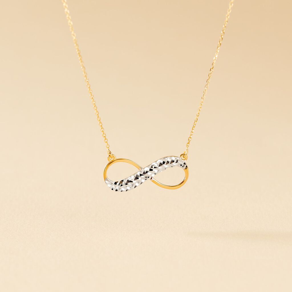 Collier Lyana Infini Diamante Or Jaune - Colliers Femme | Histoire d’Or