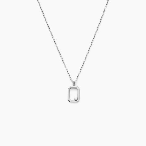 Collier Harmony Argent Blanc - Colliers fantaisie Homme | Histoire d’Or