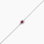 Bracelet Tania Argent Blanc Oxyde De Zirconium - F&ecirc;te des m&egrave;res Femme | Histoire d&rsquo;Or