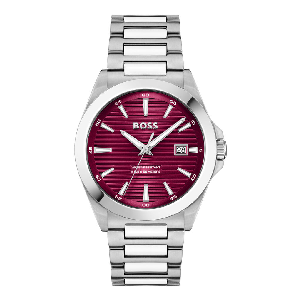 Montre Hugo Boss Boss Strike Bordeaux