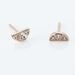 Boucles D'oreilles Puces Argent Rose Donella Oxyde De Zirconium - Boucles d'oreilles fantaisie Femme | Histoire d’Or