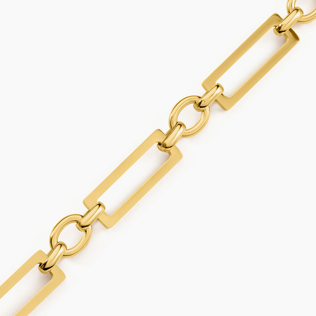 Bracelet Gonca Acier Jaune - Bracelets Femme | Histoire d&rsquo;Or